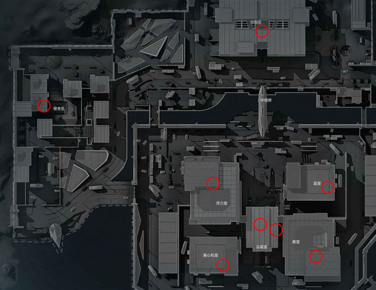 航天基地八个非洲之心点位地图